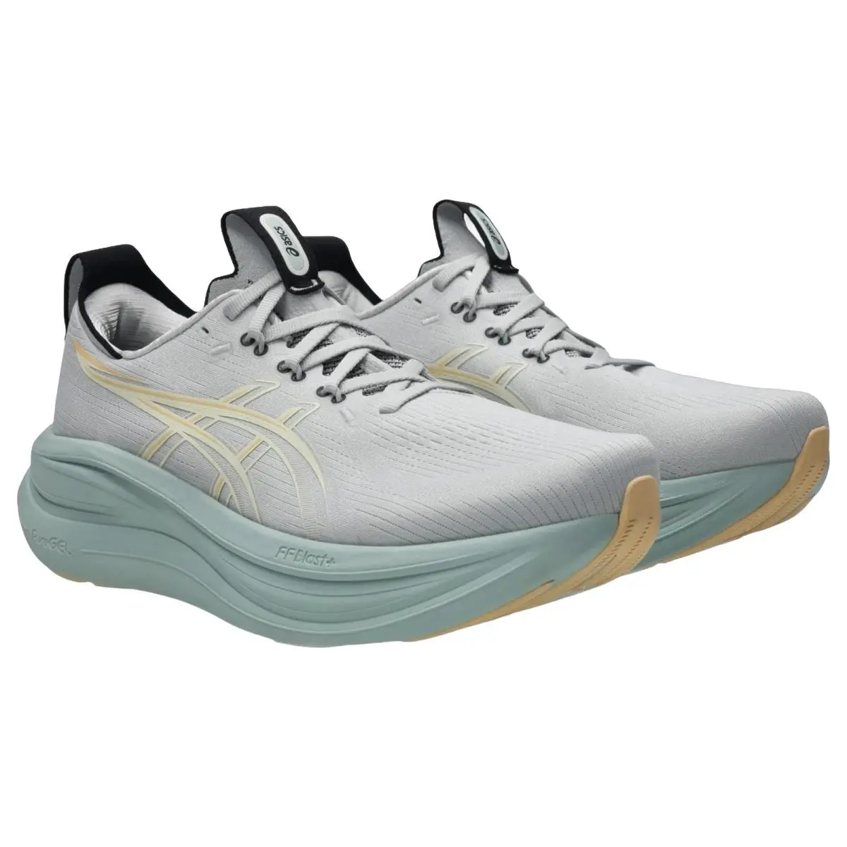 Asics shoes - Gel Nimbus 28 - Gel Nimbus - 1011C127020 - Cloud Grey/Cream 10