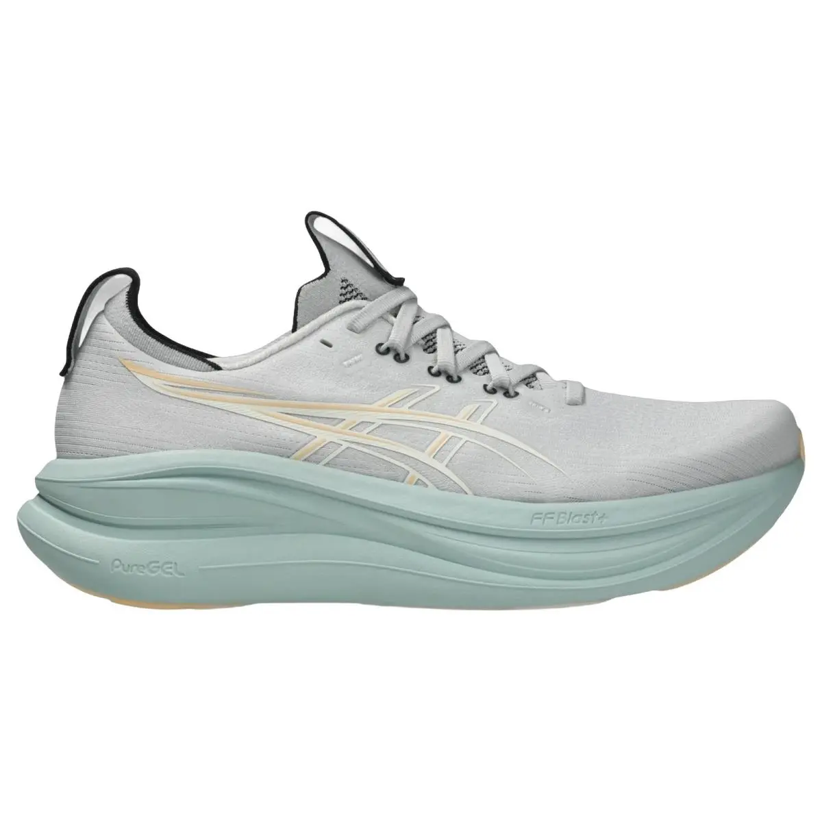 Asics shoes - Gel Nimbus 28 - Gel Nimbus - 1011C127020 - Cloud Grey/Cream 6