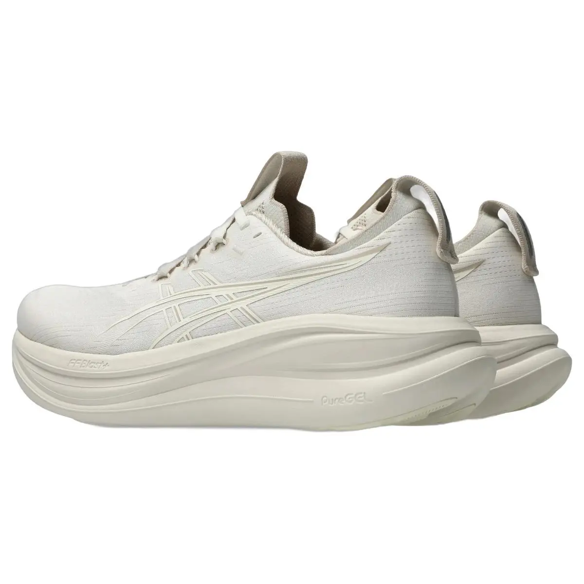 Asics shoes - Gel Nimbus 28 - Gel Nimbus - 1011C127251 - Soft Oat/Cream 4