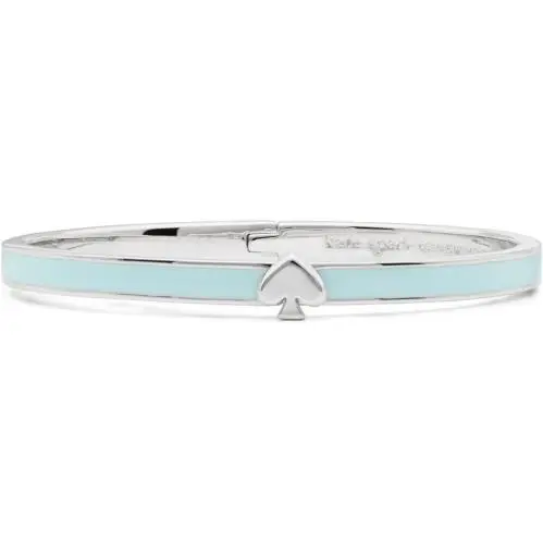 Kate Spade New York Womens Everyday Spade Thin Enamel Bangle