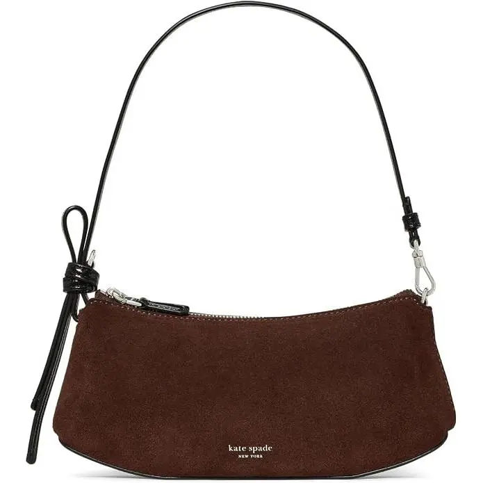 New York Loop Suede Pochette - Hot Fudge Multi Suede by Kate Spade