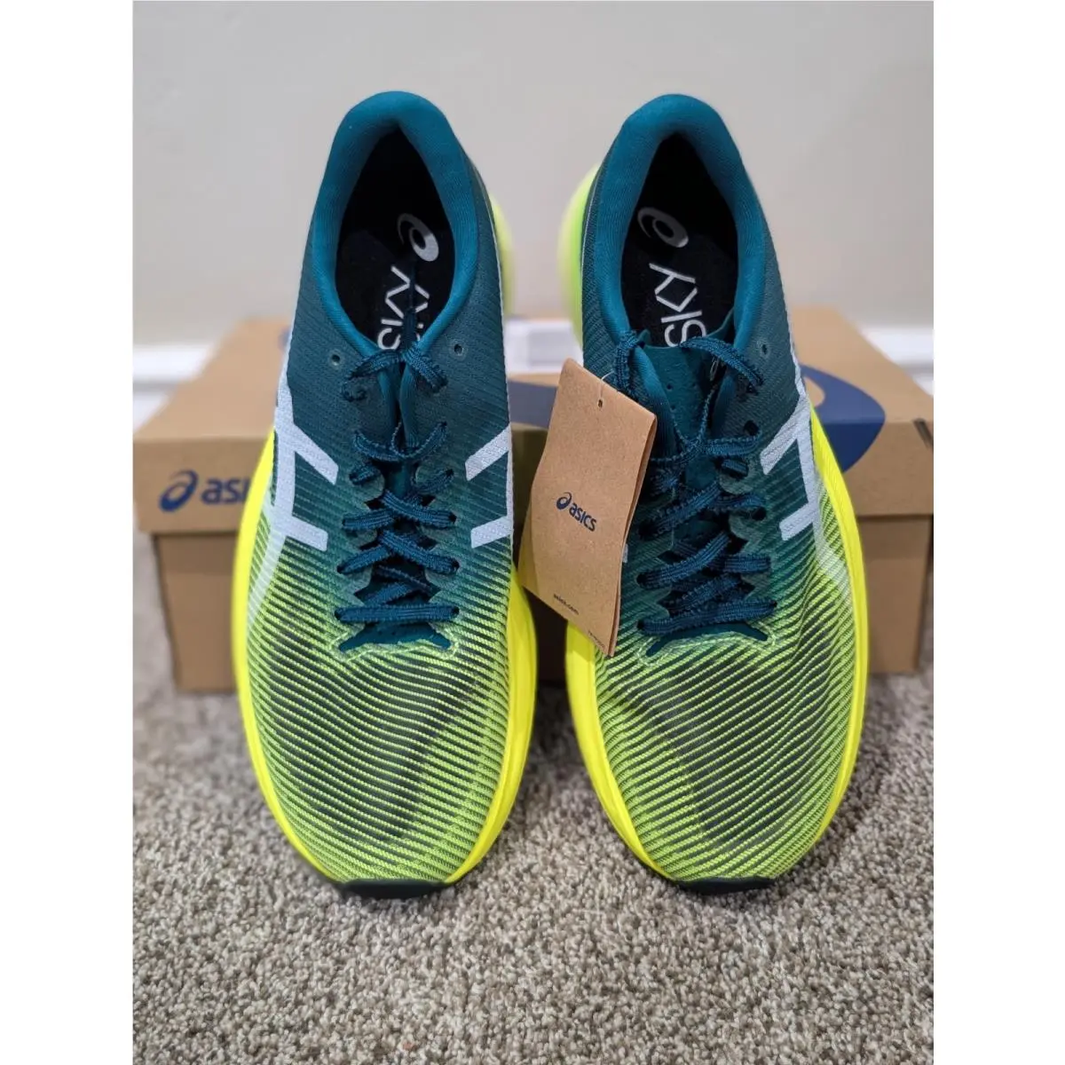 Asics shoes - Asics	Metaspeed Sky+ - 1013A115-300 - Green 1