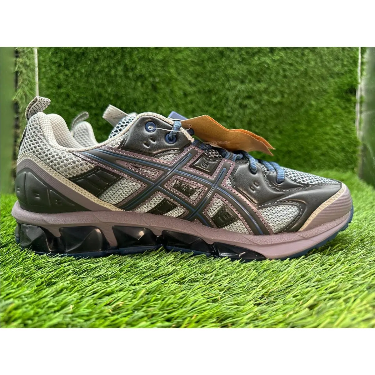 Asics shoes - Asics US3-S Gel-Quantum 360 VII Kiso 1201A629-020 - 1201A629-020 - Gray 5