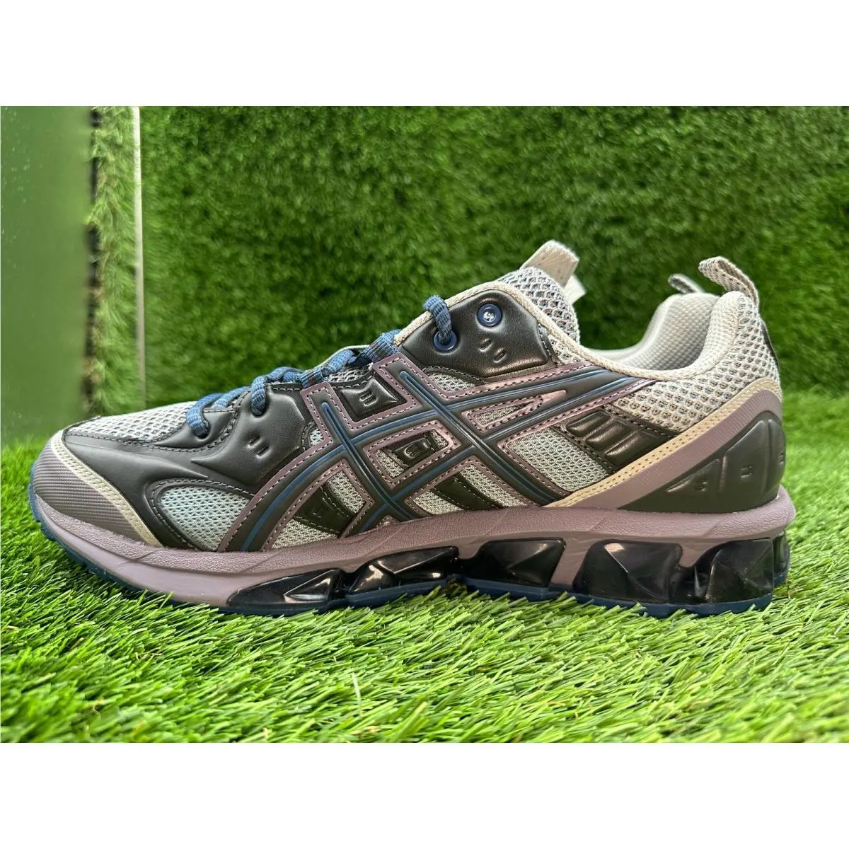 Asics shoes - Asics US3-S Gel-Quantum 360 VII Kiso 1201A629-020 - 1201A629-020 - Gray 6