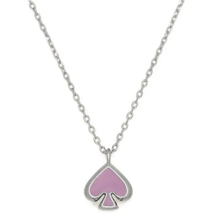 Kate Spade New York Womens Everyday Spade Pave Mini Pendant
