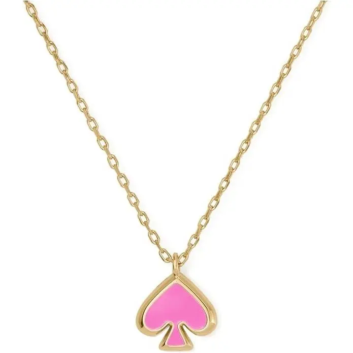 Kate Spade New York Womens Everyday Spade Pave Mini Pendant