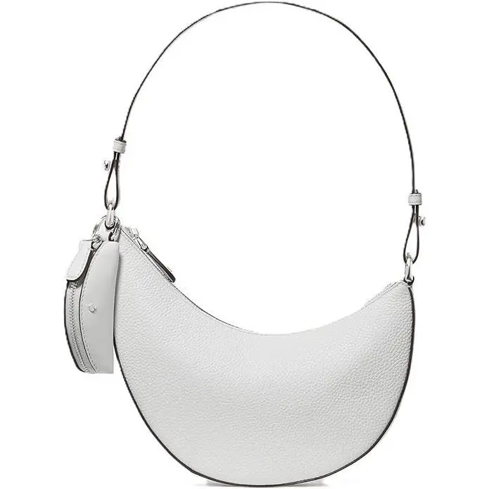 New York Duo Suede Mini Shoulder Bag - True White by Kate Spade