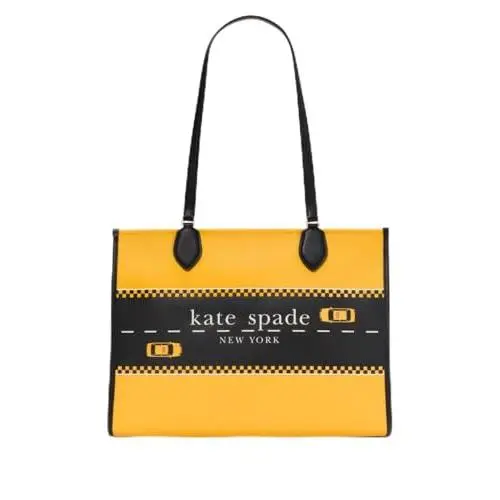 Yellow Multi - KI431700 Kate Spade New York Manhattan Large Market Tote
