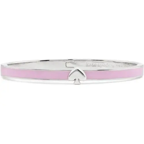 Kate Spade New York Womens Everyday Spade Thin Enamel Bangle