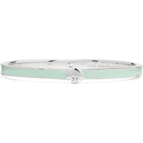 Kate Spade New York Womens Everyday Spade Thin Enamel Bangle