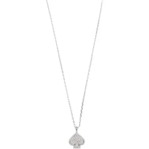 Kate Spade New York Womens Everyday Spade Pave Mini Pendant