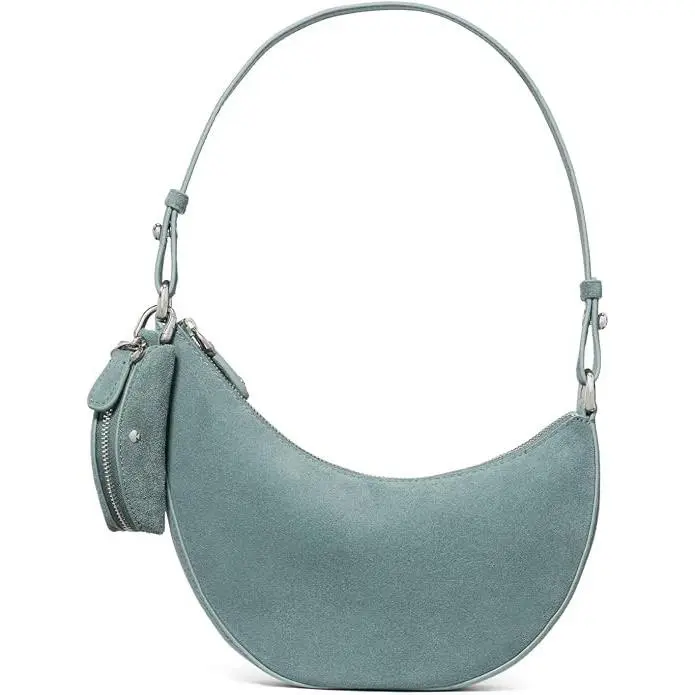 New York Duo Suede Mini Shoulder Bag - Dark English Sea Suede by Kate Spade
