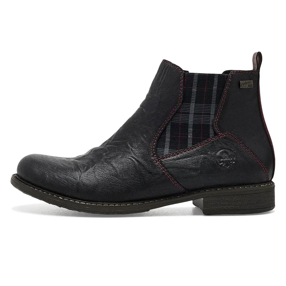 Rieker shoes - Schwarz/Wine 2