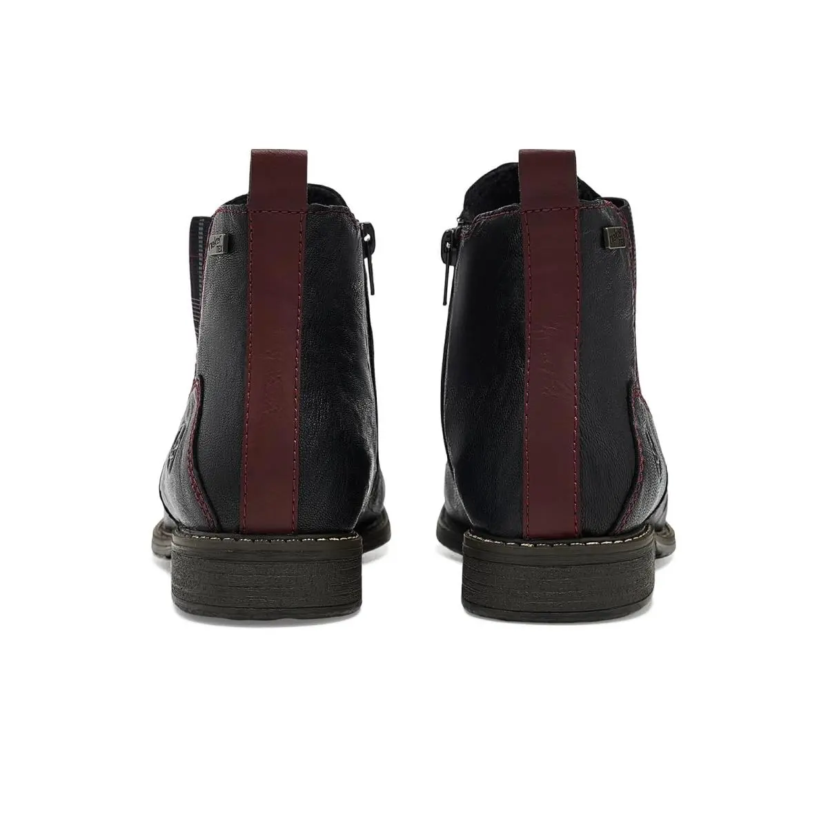 Rieker shoes - Schwarz/Wine 5