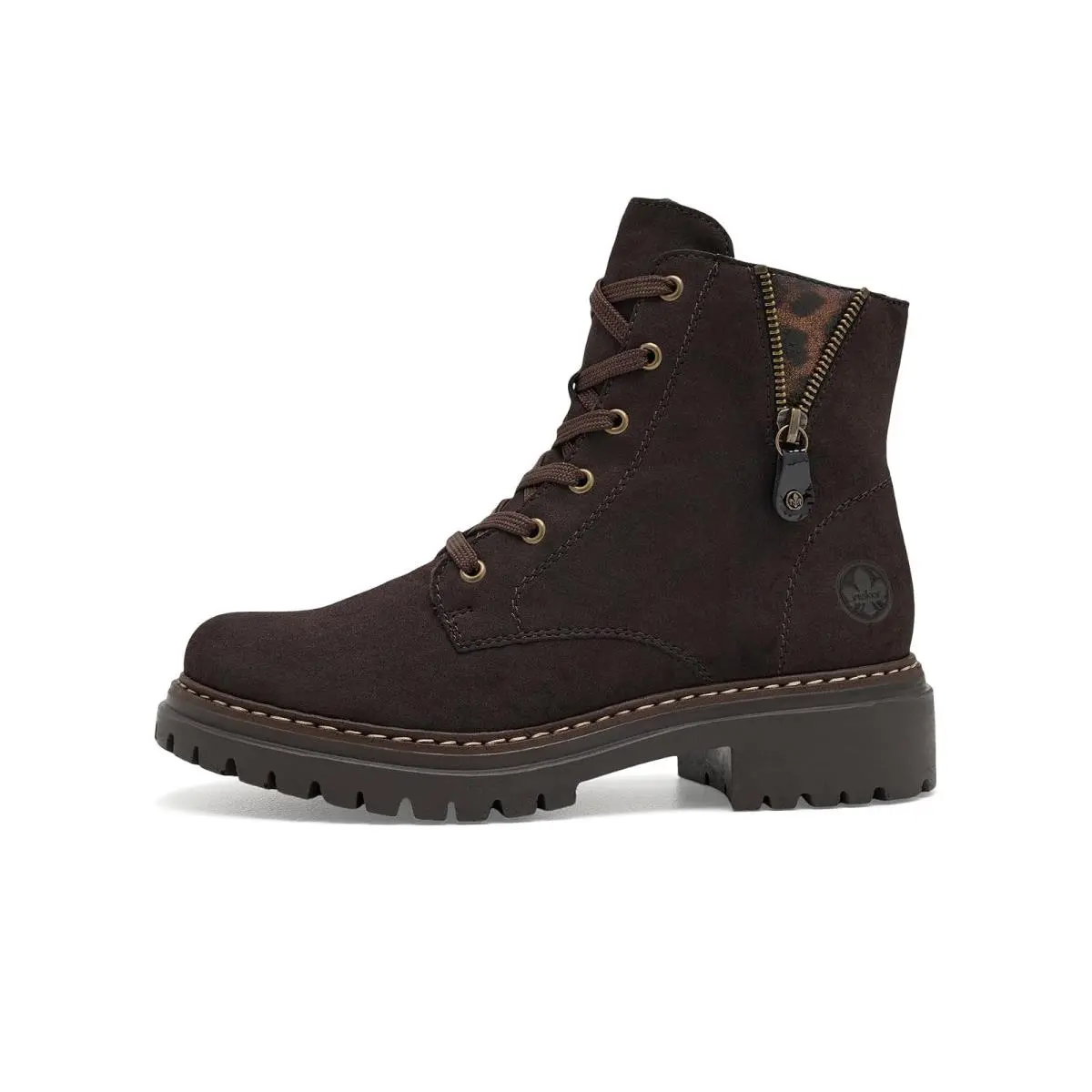 Rieker shoes - Nougat/Antik/Espresso 2