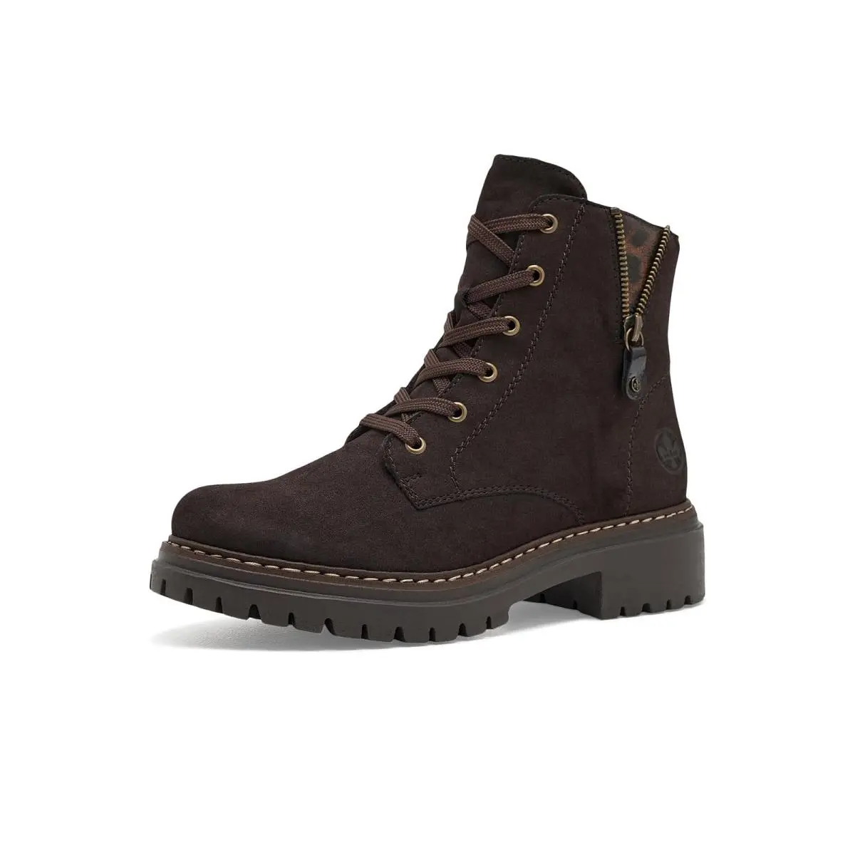 Rieker shoes - Nougat/Antik/Espresso 6