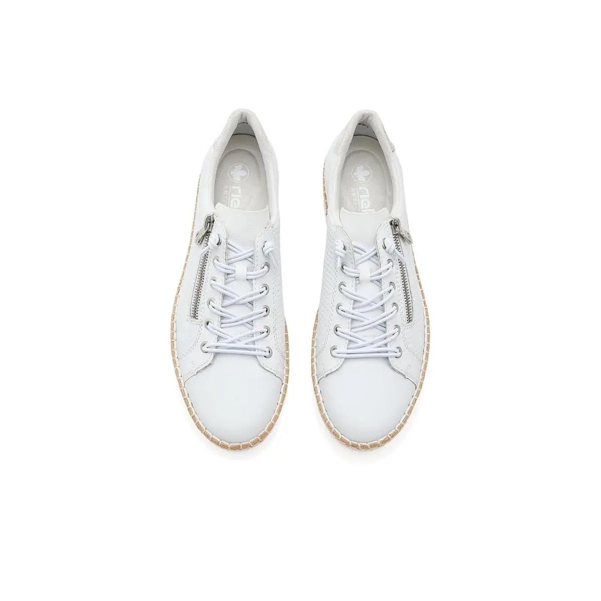 Rieker shoes - Sportweiss/Argento/Weiss 0