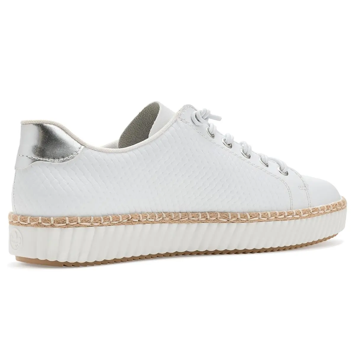 Rieker shoes - Sportweiss/Argento/Weiss 1