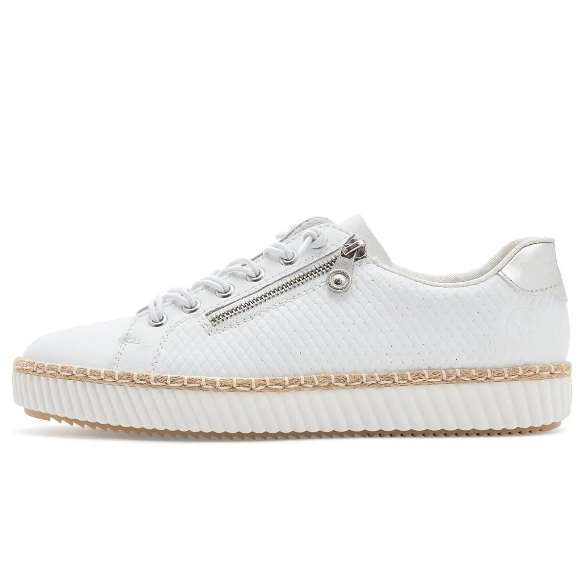 Rieker shoes - Sportweiss/Argento/Weiss 2