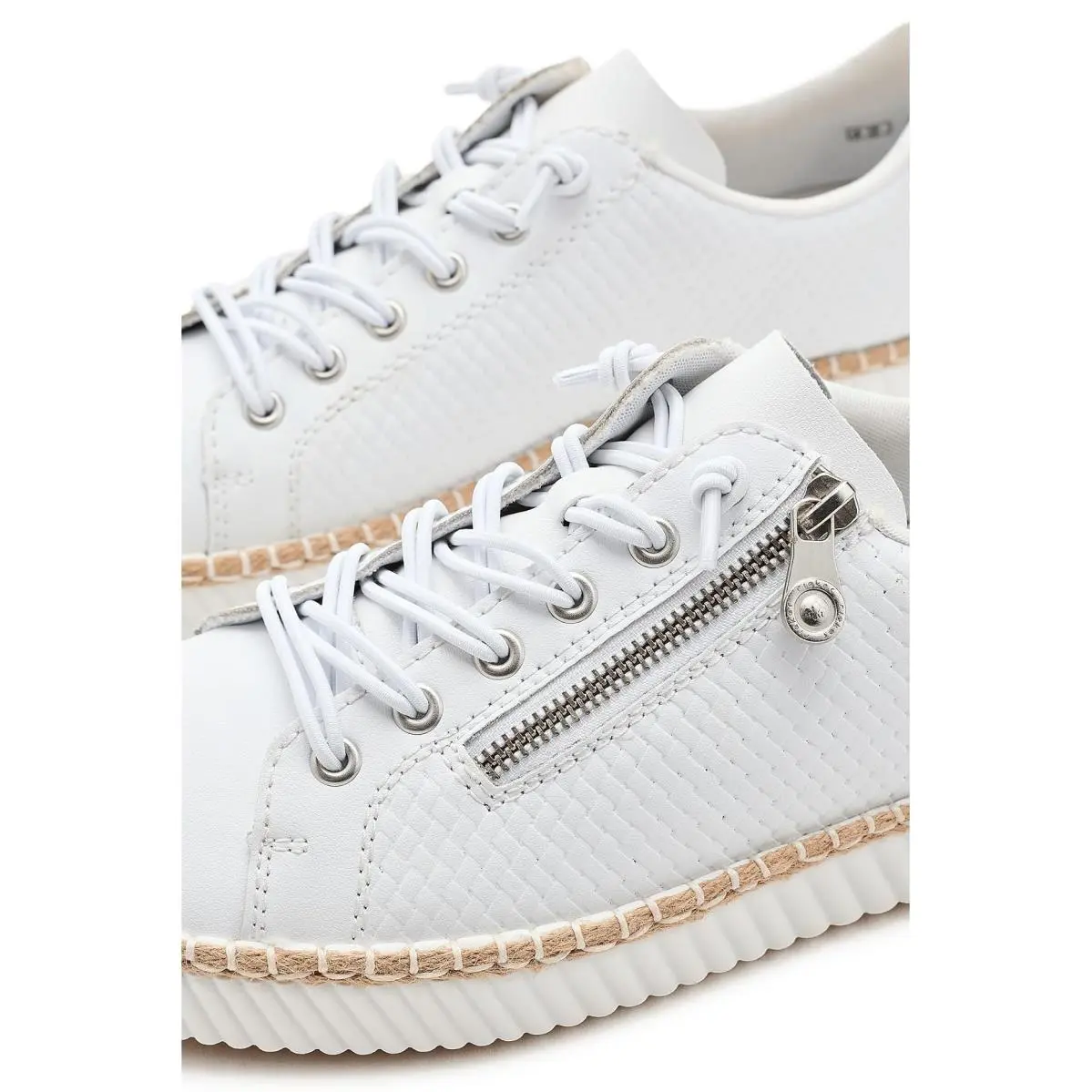 Rieker shoes - Sportweiss/Argento/Weiss 4