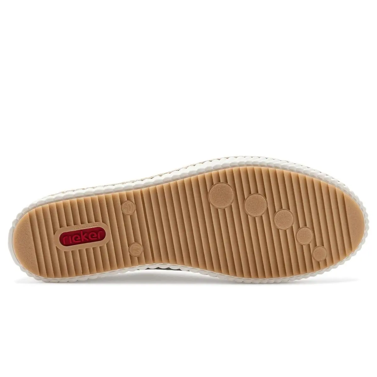 Rieker shoes - Sportweiss/Argento/Weiss 10