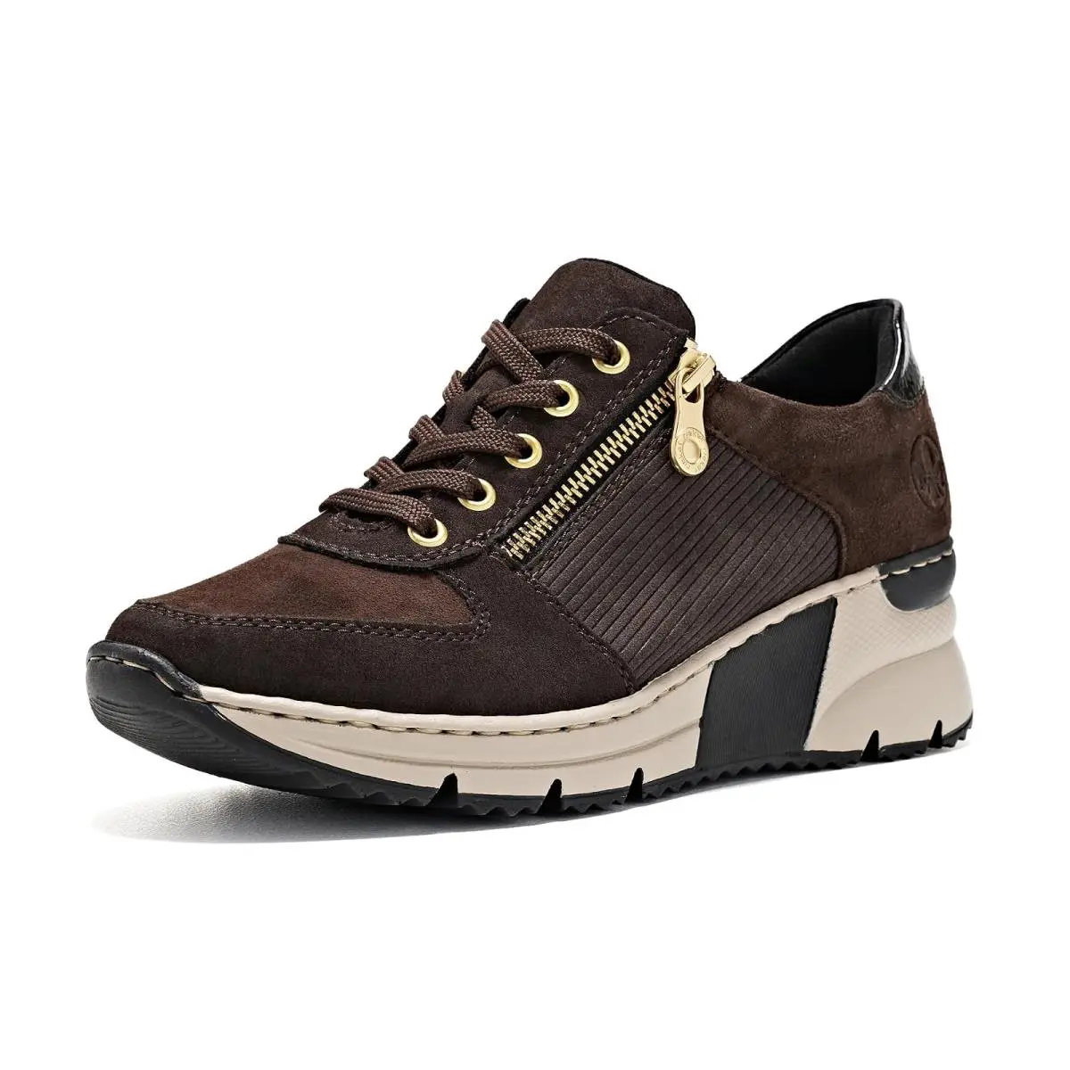 Rieker shoes - Brown/Schwarz/Bronze/Schwarz 13