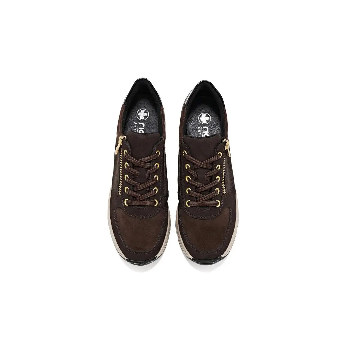 Rieker shoes - Brown/Schwarz/Bronze/Schwarz 14