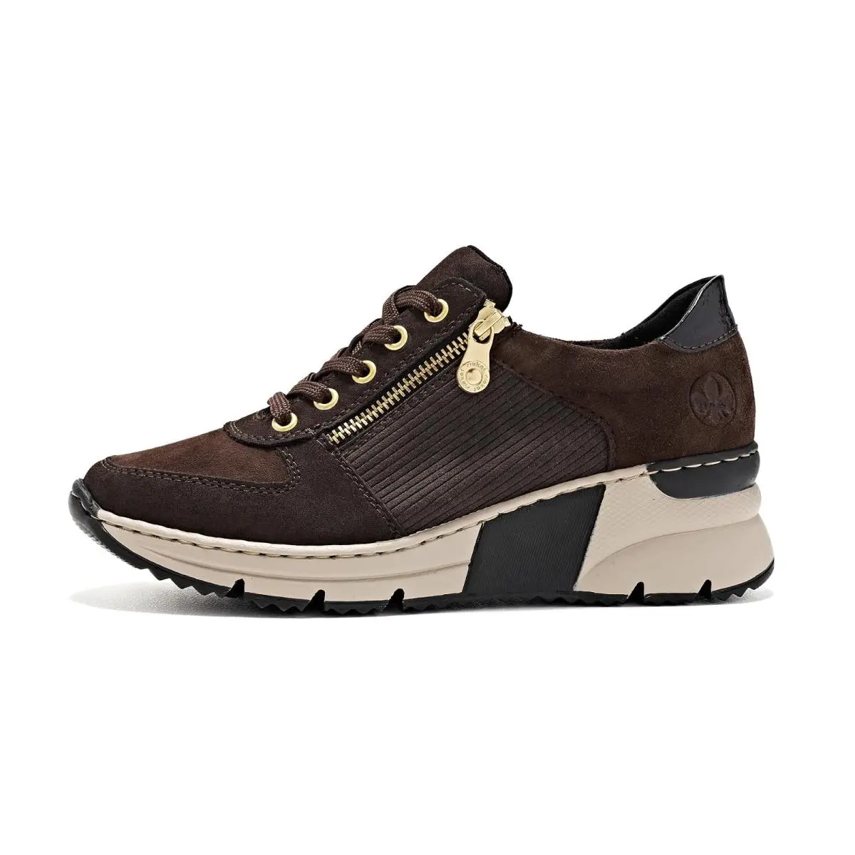 Rieker shoes - Brown/Schwarz/Bronze/Schwarz 16