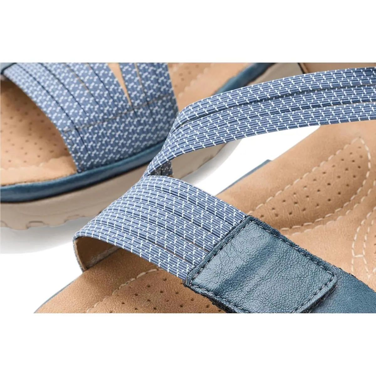 Rieker shoes - Jeans Weiss 11