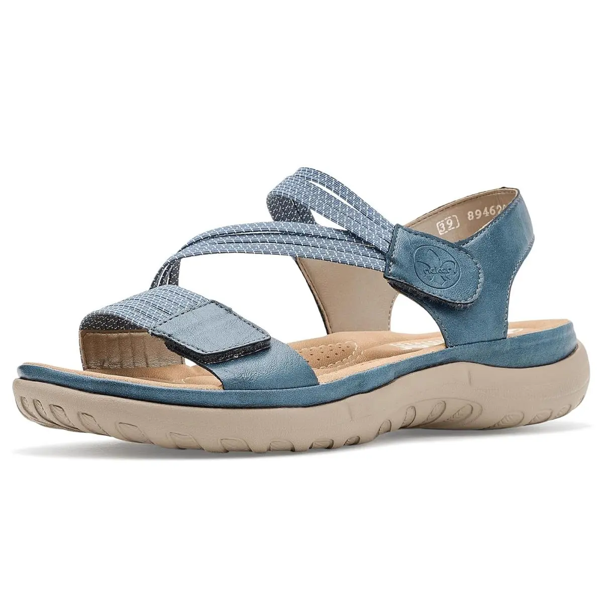 Rieker shoes - Jeans Weiss 6