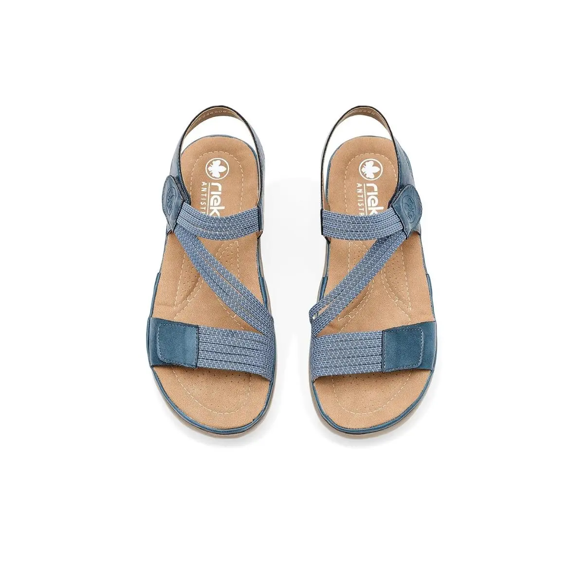 Rieker shoes - Jeans Weiss 7