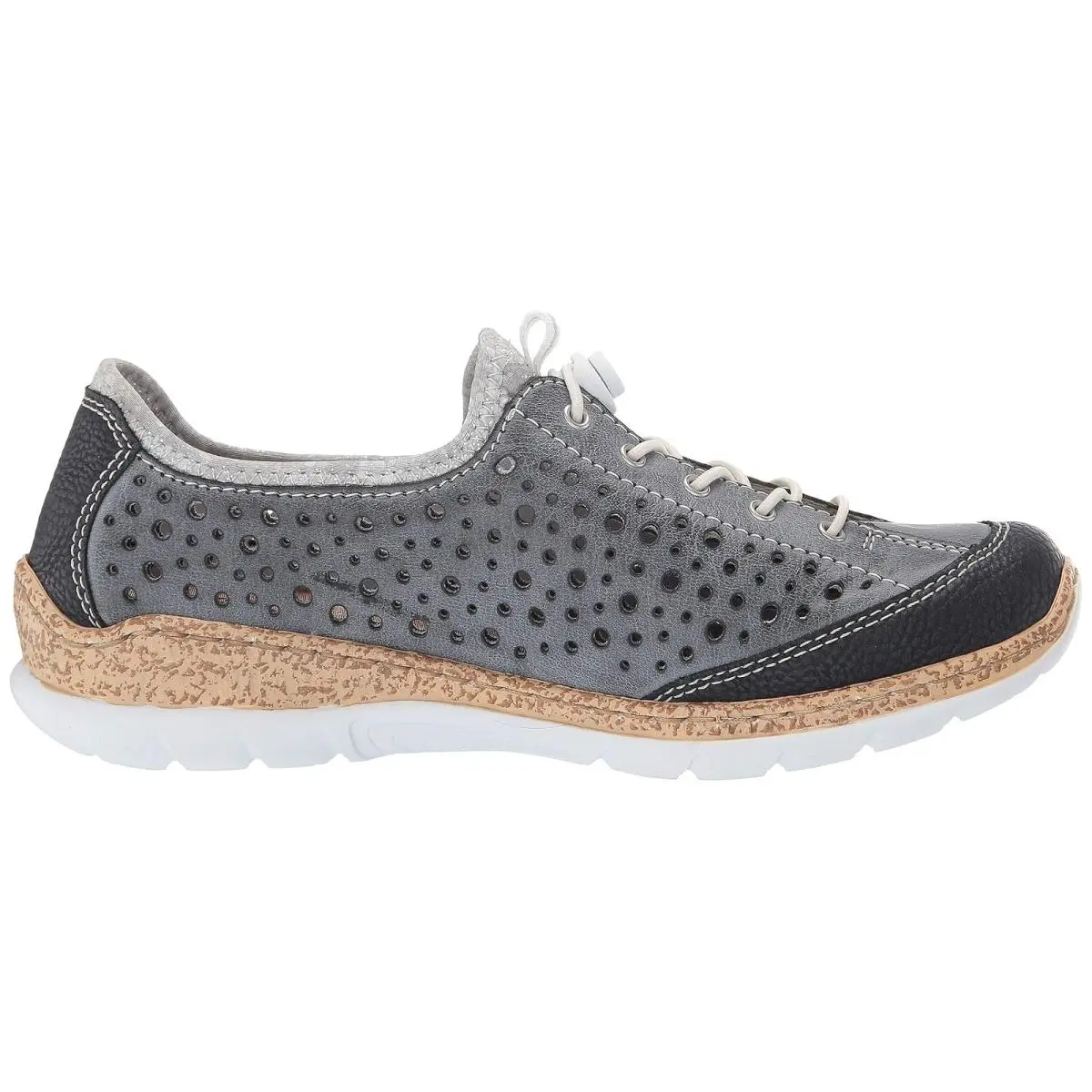 Rieker shoes - Pazifik/Atlantic/Altsilber 4