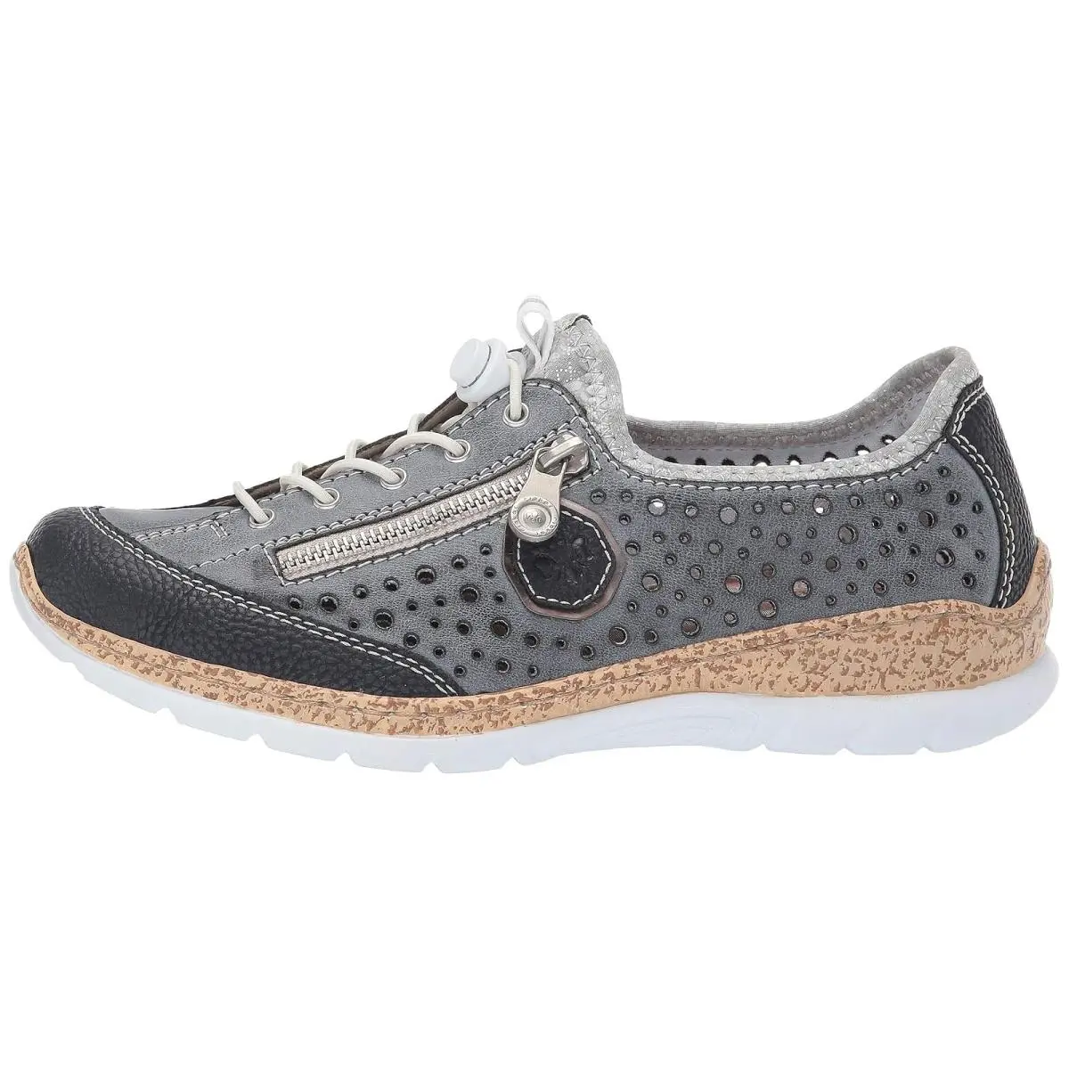 Rieker shoes - Pazifik/Atlantic/Altsilber 9