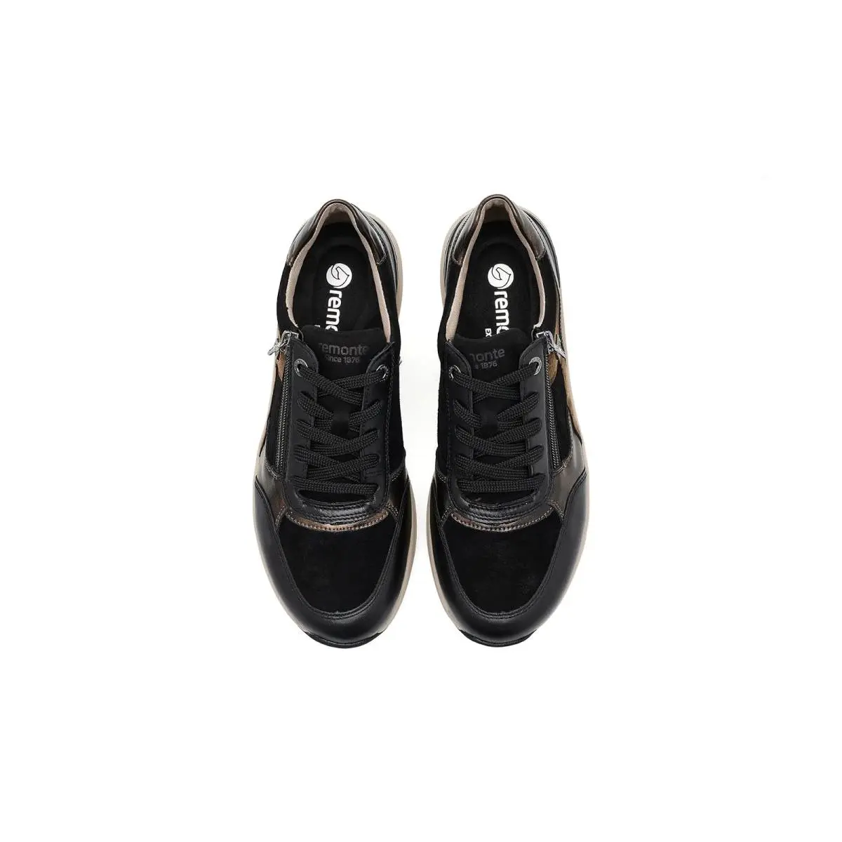 Rieker shoes - Schwarz/Schwarz/Antik/Bison/Schwarz 0