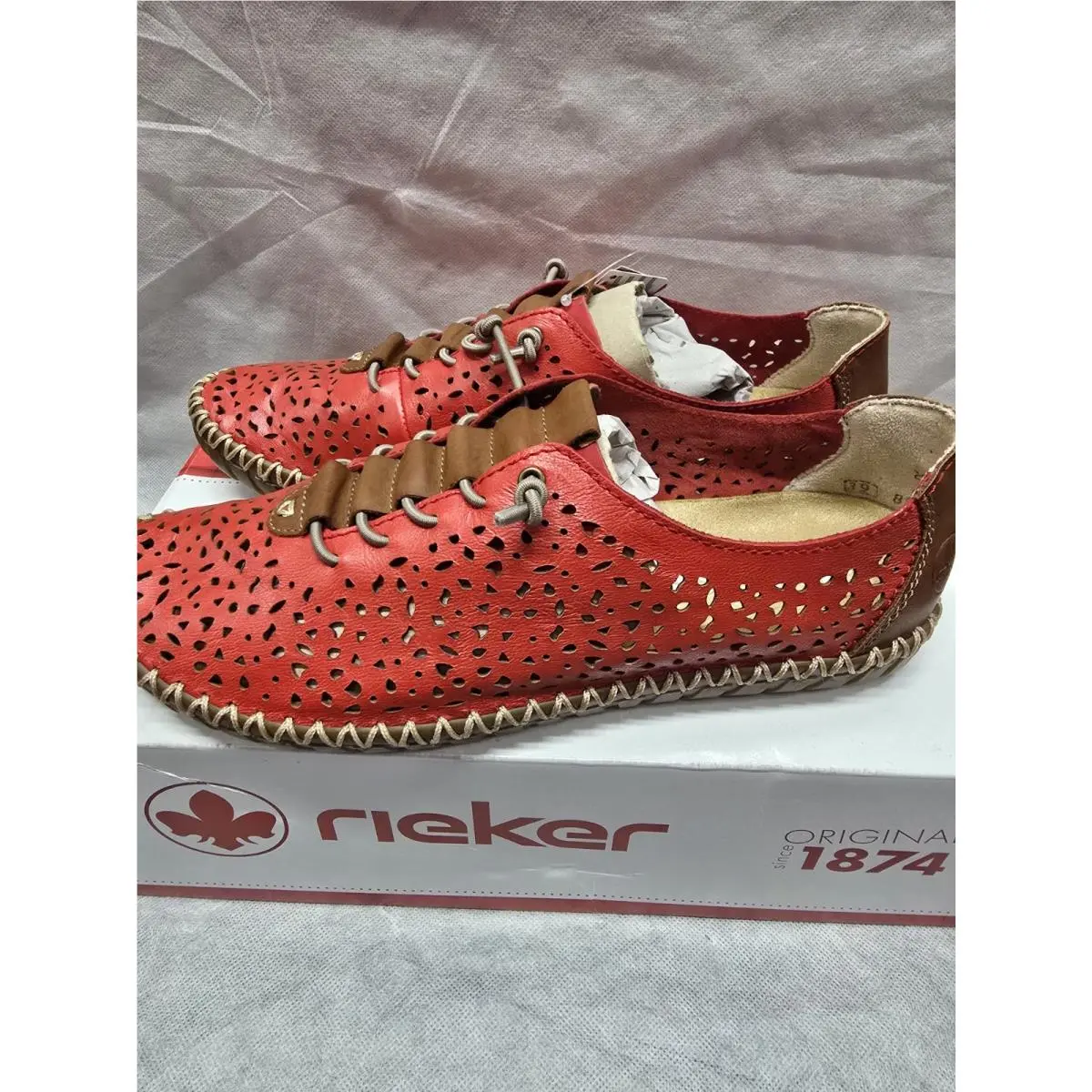 Rieker shoes - Rieker Antistress Guste M2856-33 - Antistress Guste - Red 2