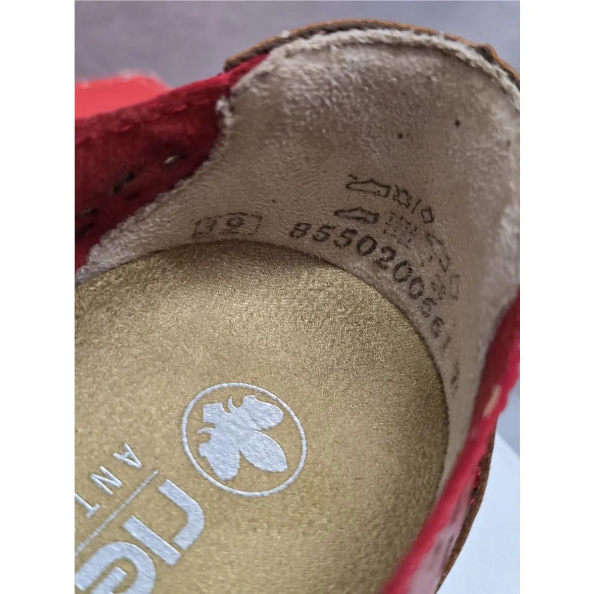 Rieker shoes - Rieker Antistress Guste M2856-33 - Antistress Guste - Red 3