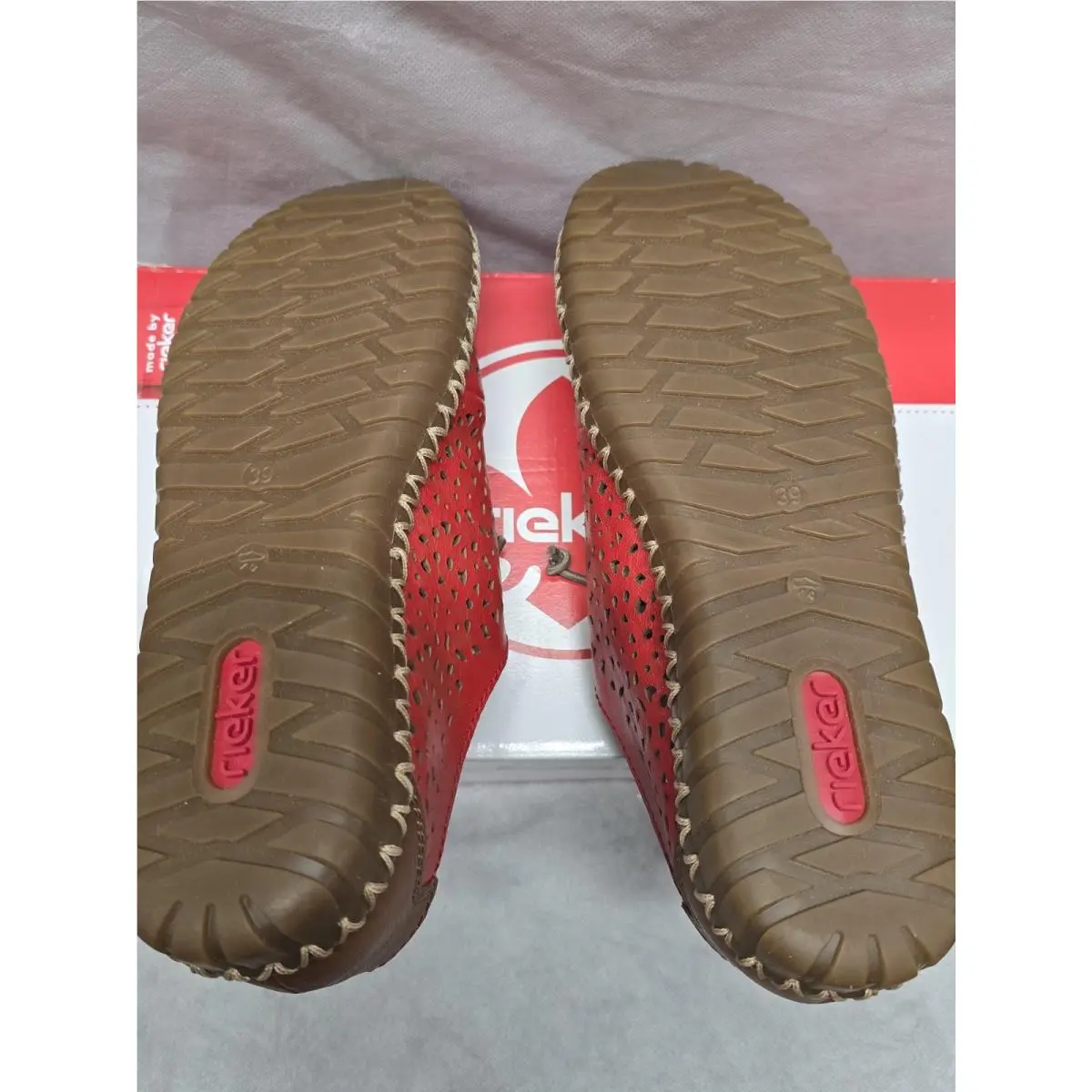 Rieker shoes - Rieker Antistress Guste M2856-33 - Antistress Guste - Red 4