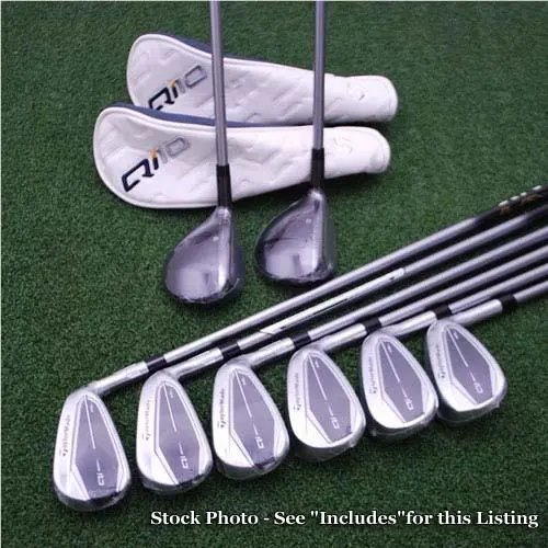 Taylormade Qi Max Hybrids HL Irons Combo or Iron Set Steel/graphite Rh/lh