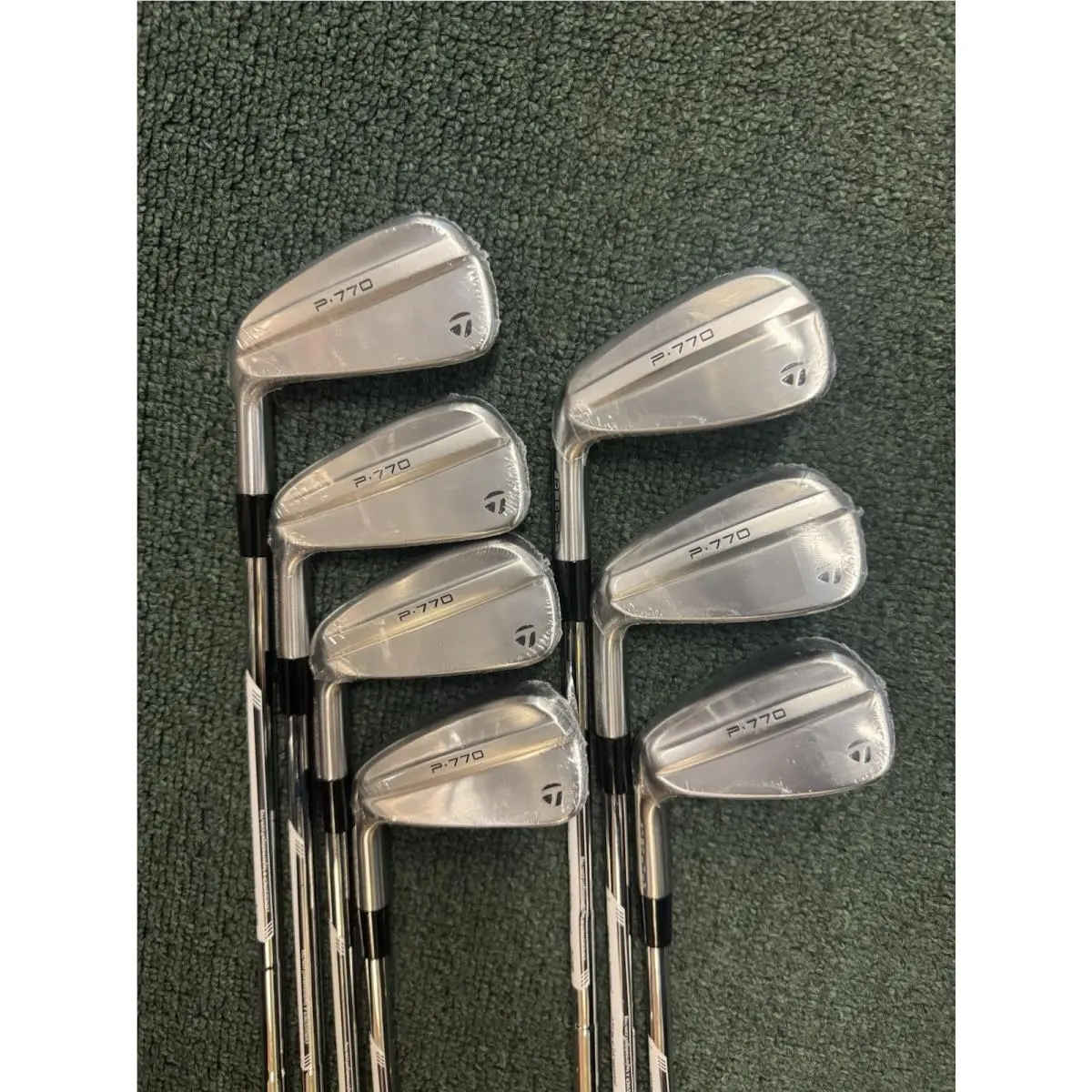 Left Hand Taylormade P770 `24 4-PW Iron Set Stf Dynamic Gold Mid 115
