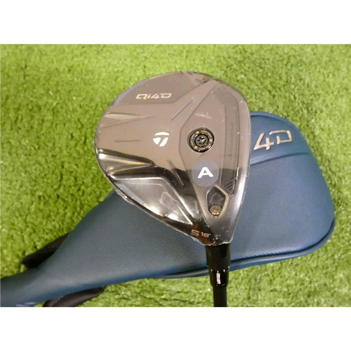 Taylormade 2026 Qi4D 18 5 Wood Reax 55 A Senior Graphite with Headcover