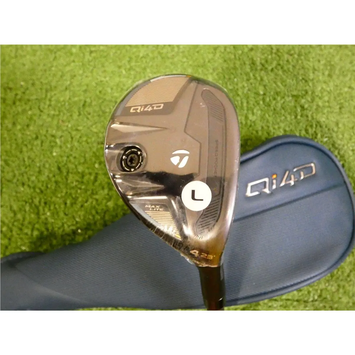 Taylormade 2026 Qi4D Max Lite 23 Womens 4 Hybrid Rescue Reax 40 Ladies w HC