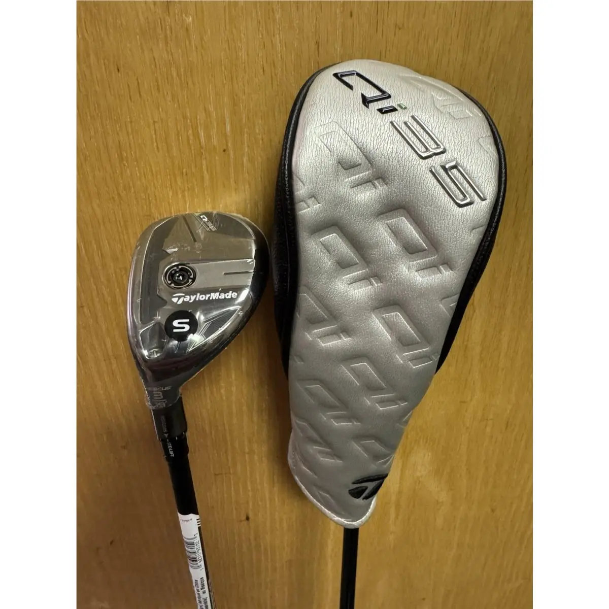 Left Handed Taylormade Qi35 3 Hybrid Rescue 19 Degree Stiff Flex