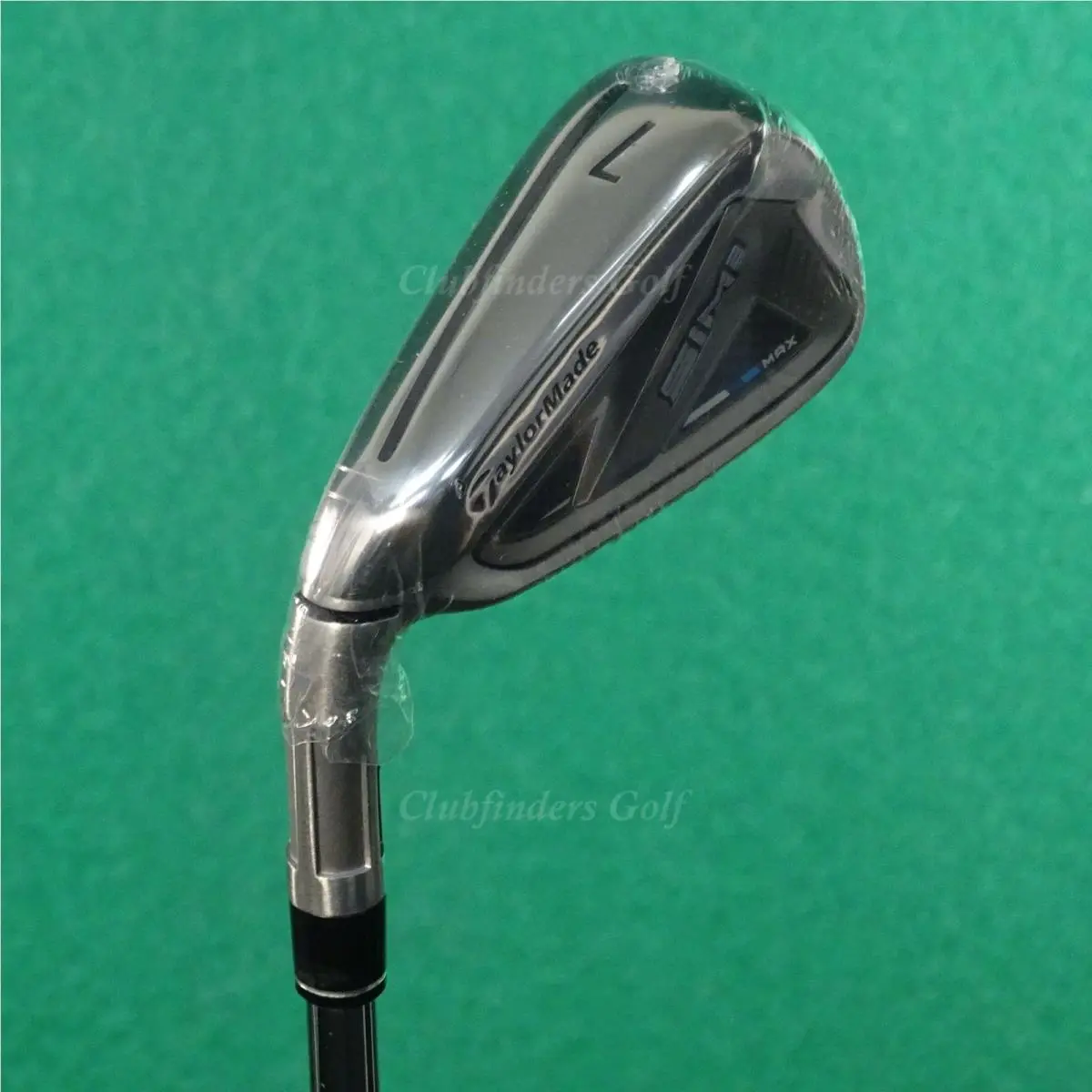 LH Taylormade SIM2 Max Single 7 Iron Kbs Max MT 85 Steel Regular
