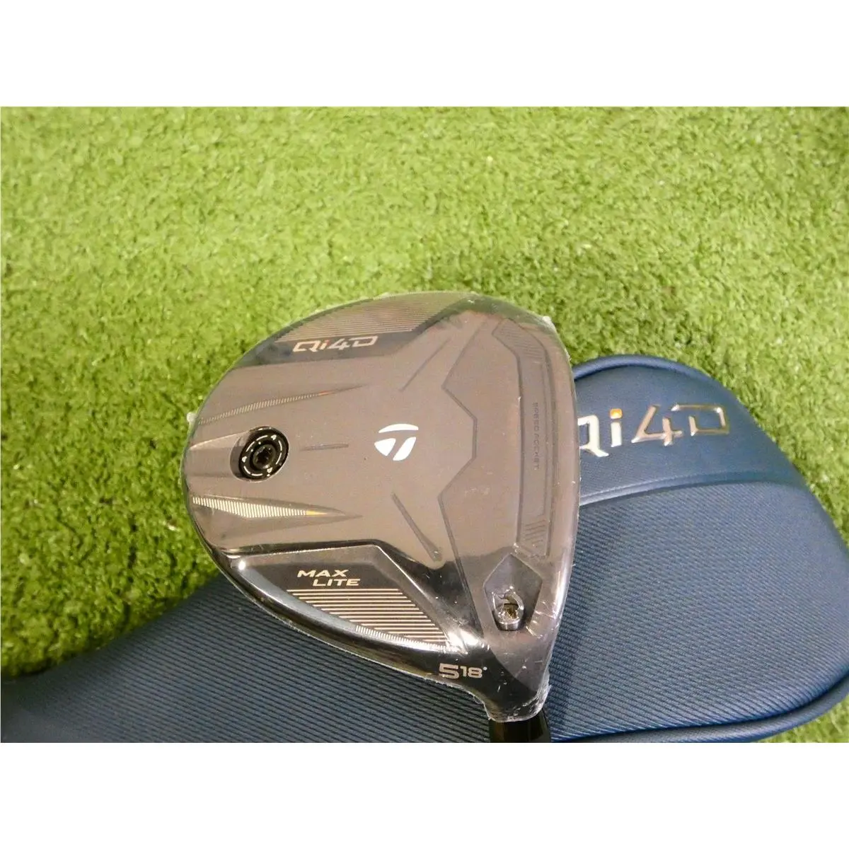 Taylormade Qi4D Max Lite 18 5 Wood Reax 45 A Senior Graphite with Headcover