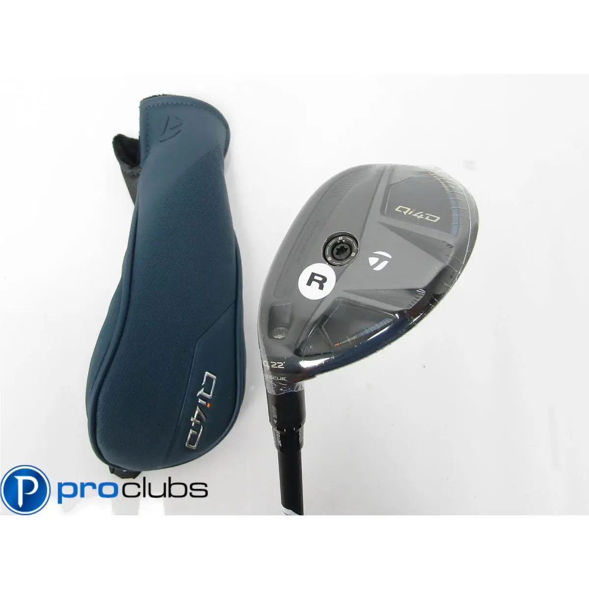 Left Handed Taylormade Qi4D 22 4 Hybrid Regular Flex w/ Headcover 522248