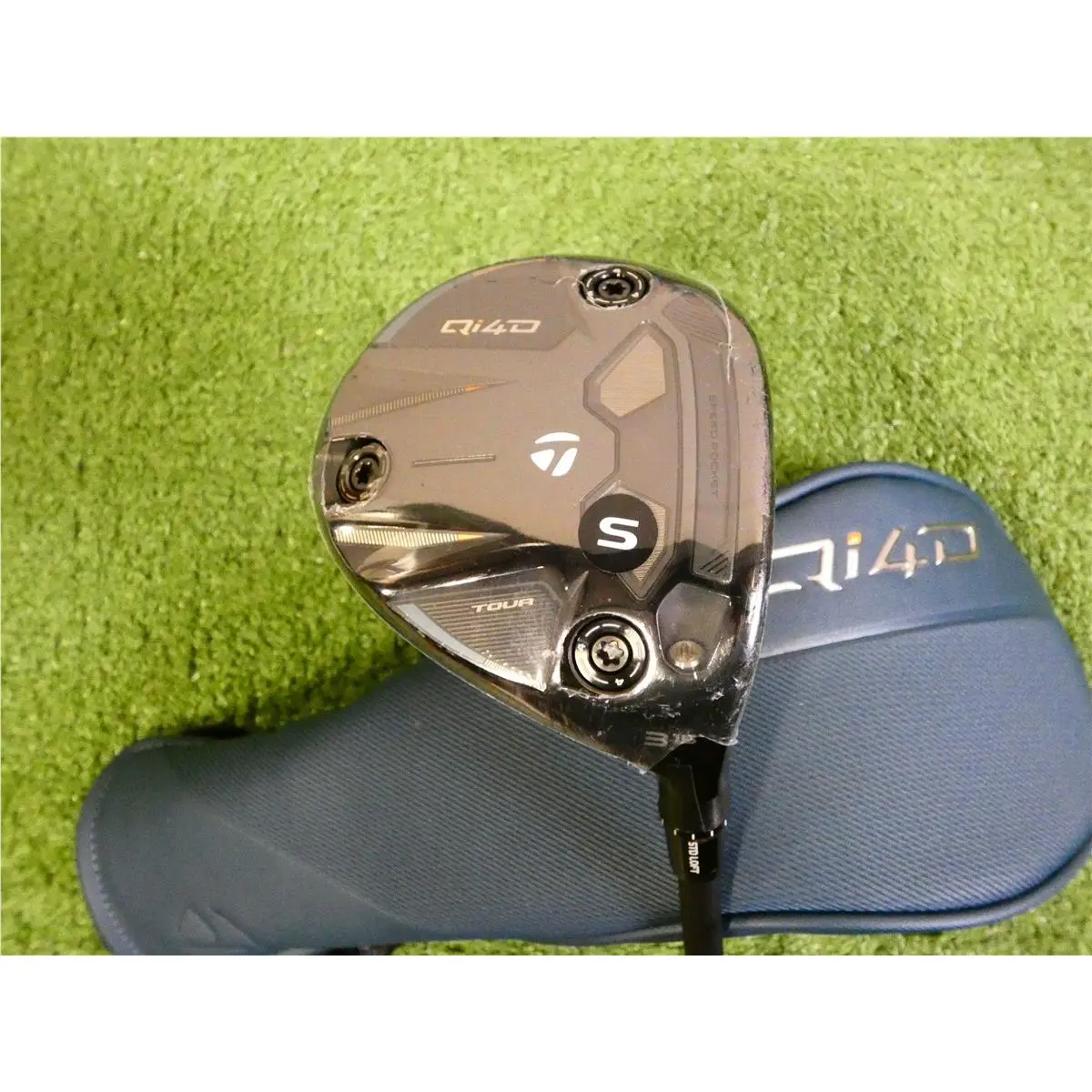 Taylormade 2026 Qi4D Tour 15 3 Wood Reax 75 Stiff Graphite with Headcover