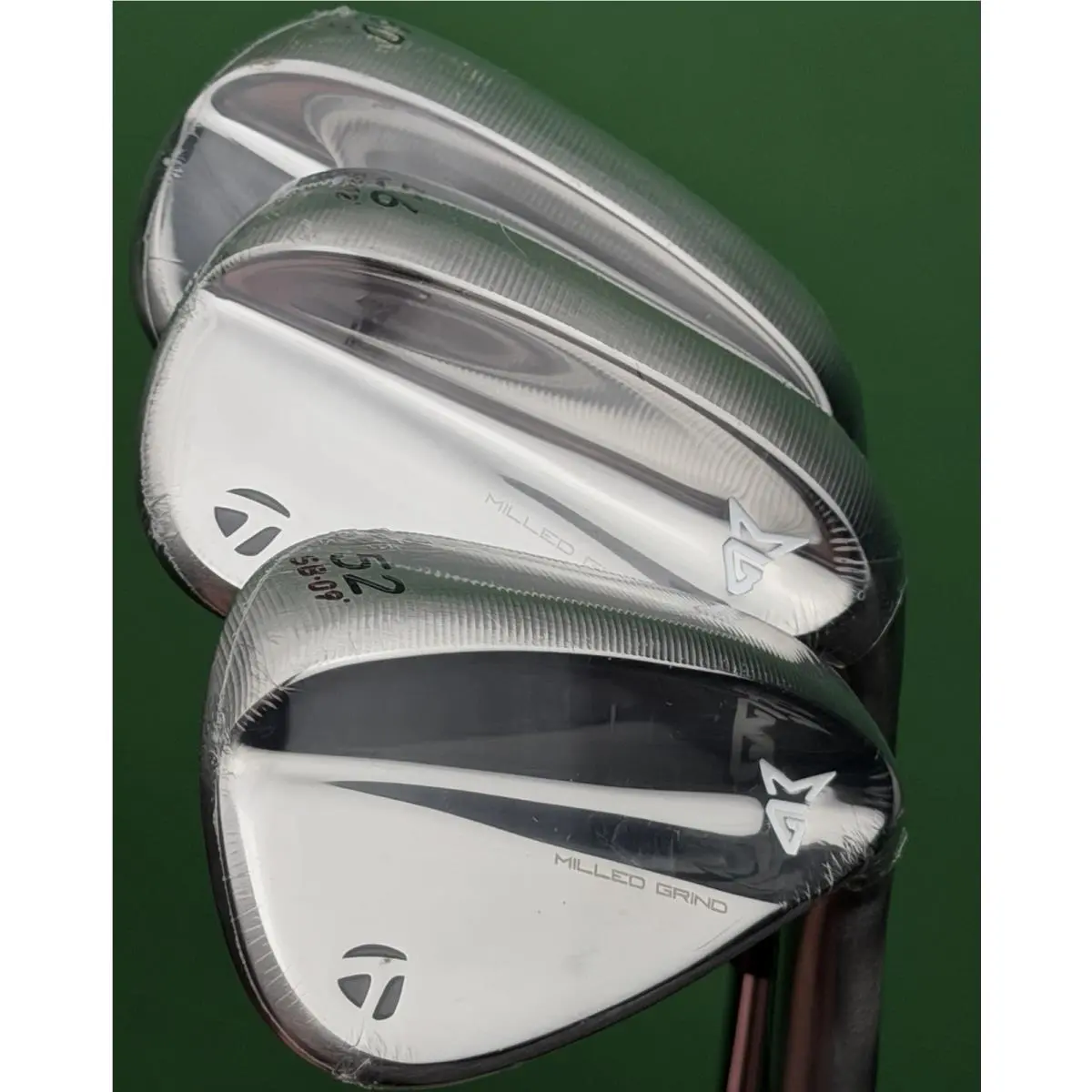 Taylormade Milled Grind 2025 Wedge Set 52-09 56-12 60-10 Steel GW SW LW