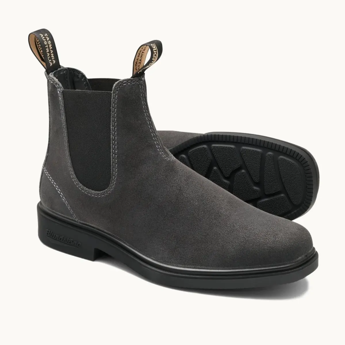 Blundstone shoes - Dress Chelsea Boots - Dress Chelsea Boots - Steel Grey Suede (UPC: 9315891598460) 5