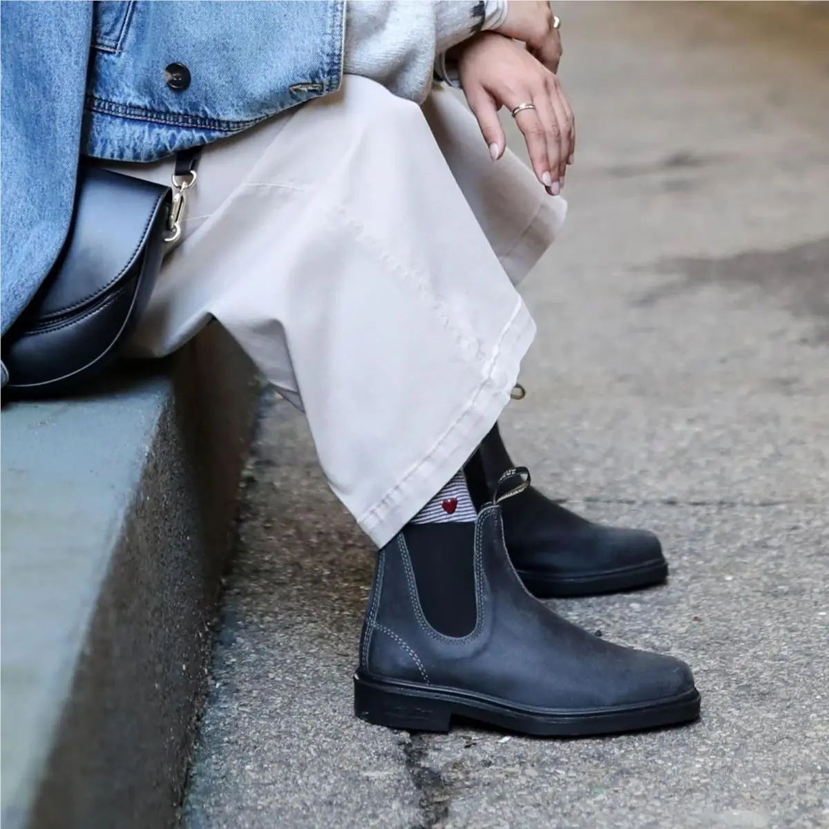 Blundstone shoes - Dress Chelsea Boots - Dress Chelsea Boots - Steel Grey Suede (UPC: 9315891598460) 1