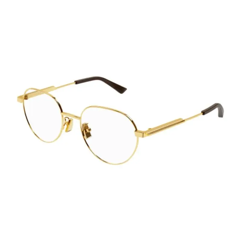 Bv1239o Eyeglasses Eye Glasses 002 51mm Men Gold by Bottega Veneta